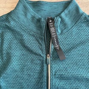 NWT Lulu Lemon men’s Metal Vent Tech Midweight 1/2 zip